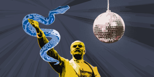 Python, Lenin, and a Disco Ball
